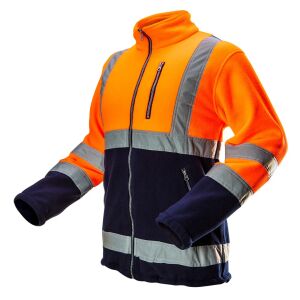 Bluza polarowa ostrzegawcza, pomarańczowa, rozmiar M 132771520 - NEO Tools