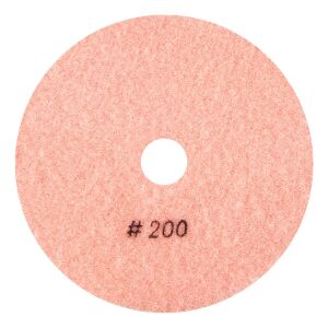 GRAPHIT Polírozó tárcsa (tépőzáras polírozás kőedényekhez 125 mm, K200)