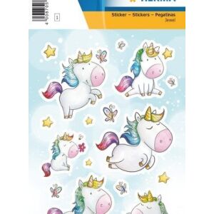 Herma Unicorn csillag szövet matricák, ékszer - 15402 132776630 - Matrica, mágnes