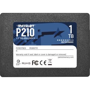 PATRIOT P210 2.5″ 1 TB SATA III félvezető meghajtó (6 Gbps) 500Mbps 400 MS/s