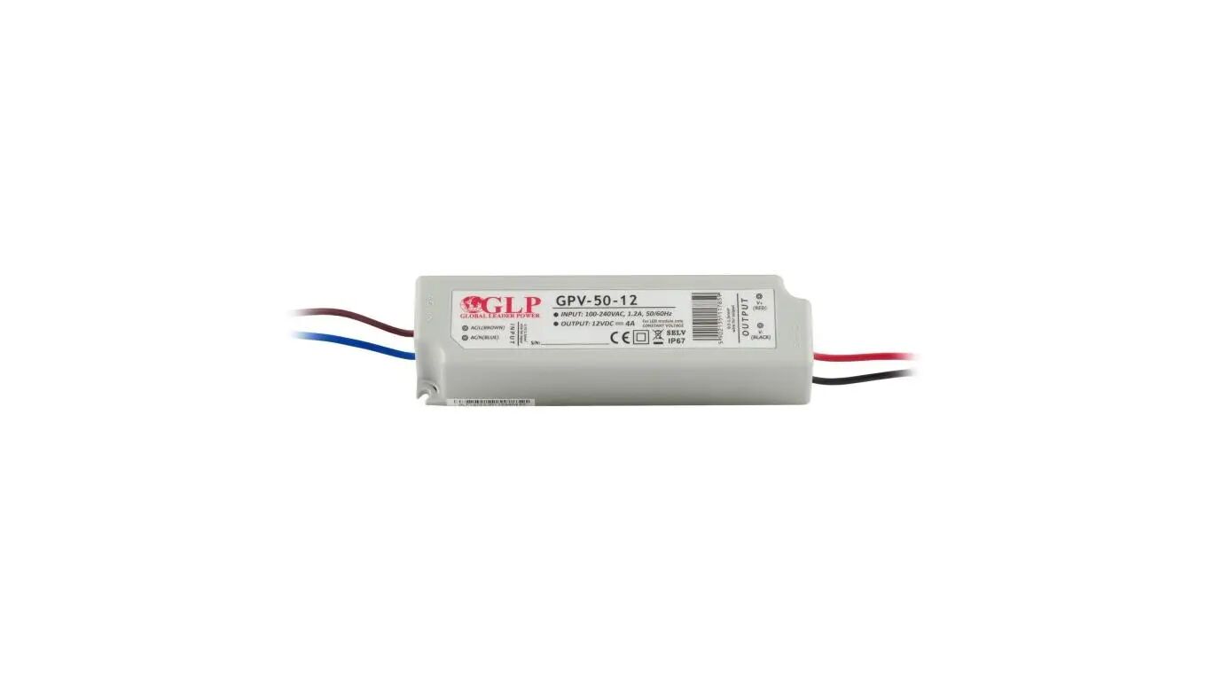 Mojeledy Zasilacz led GPV 48W 12V DC ip67 gpv-50-12 4A