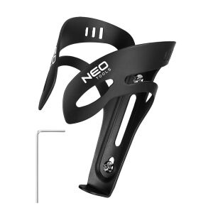 Neo Tools üvegtartó, 120x73 mm, Alumínium, Fekete