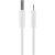 Goobay USB-A - Lightning kábel, fehér, közelkép