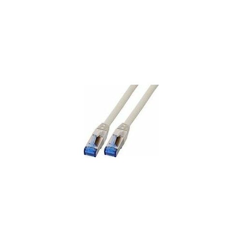 EFB Patchcord RJ45 S / FTP, Cat. 6A, Cat7 TPE superflex, 0,25 m, gray (K5525FGR.0,25)