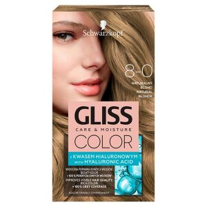 Schwarzkopf Gliss Color 8-0 Naturalny Blond Farba do włosów - Schwarzkopf