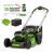 Greenworks 60V kefe nélküli motoros akkus fűnyíró, 51 cm-es készlet, töltő+1 4Ah akkumulátor (GD60LM51SPK4) 132786722