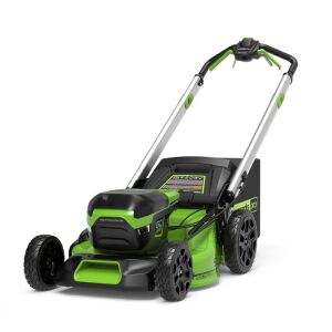 Greenworks 60V kefe nélküli motoros akkus fűnyíró, 51 cm-es készlet, töltő+1 4Ah akkumulátor (GD60LM51SPK4) 132786722 - Kert
