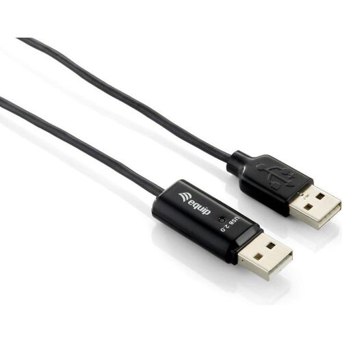 Kábel USB Equip USB-A - USB-A 1,8 m Fekete (133339) 132786871