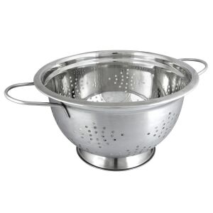 Strecuratoare cu manere KingHoff KH-1238, material inox, diametru 28 cm 132791376 - Ustensile de bucătărie