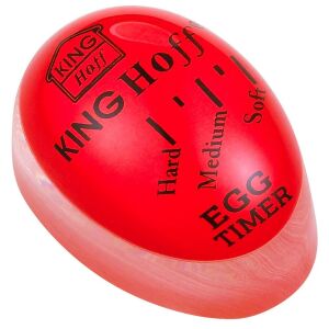 KingHoff Mechanischer Timer, Eierrot (KH-1015) 132795550 - Kinghoff