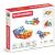 Spatele ambalajului setului de blocuri magnetice Magformers Basic 30
