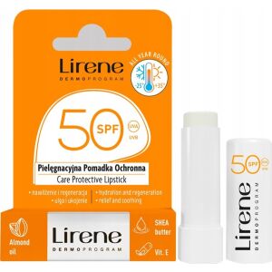 LIRENE_Care Protective Lipstick pomadka ochronna Almond Oil SPF50 4,6g 132798283 - Pielęgnacja ust