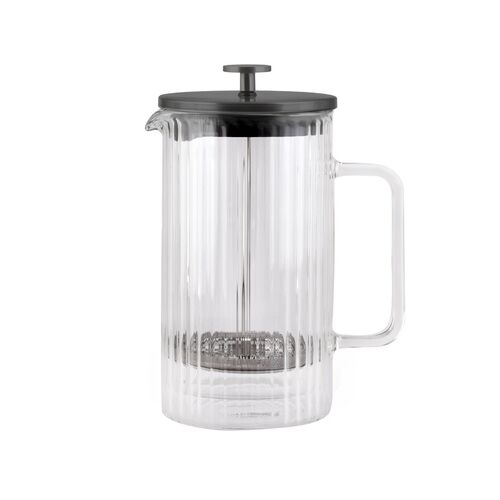 Zaparzacz Vialli Design Tulip 1000 ml z podwójną ścianką, grafitowy mat