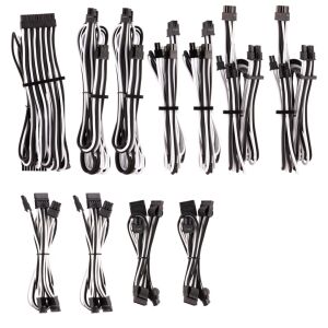 Corsair kábelkészlet, fekete-fehér (CP-8920227) 132800439 - Corsair