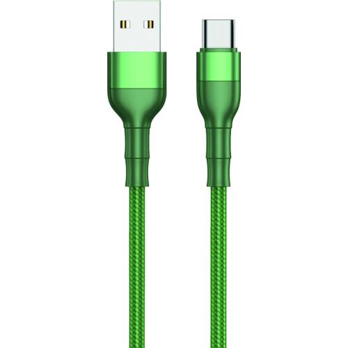 Kabel USB 2GO 2GO USB Ladekabel Type C grün 100cm 132800460