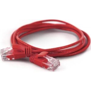 Wantec Wantec 7273 U/UTP (UTP) piros 2m Cat6a hálózati kábel (7273) 132805213 - UTP kábel