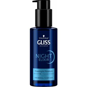 GLISS_Night Elixir Moisture nawilżająca kuracja na noc bez spłukiwania do włosów normalnych i suchych 100ml 132806149 - Uroda i zdrowie