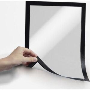 Duraframe mágneses infókeret fekete A4
