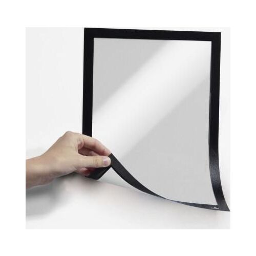Duraframe mágneses infókeret fekete A4 132806476