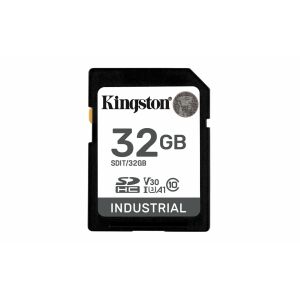 KINGSTON 32GB SDHC Ipari -40C - 85C C10 UHS-I U3 V30 A1 PSLC