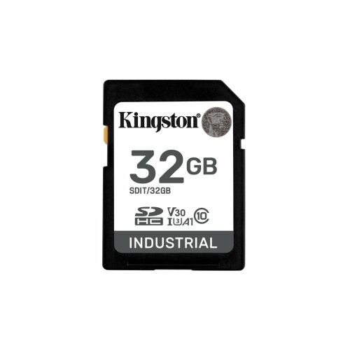 KINGSTON 32GB SDHC Ipari -40C - 85C C10 UHS-I U3 V30 A1 PSLC 138856250