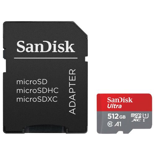 SanDisk Ultra 512GB microSDXC mit Adapter