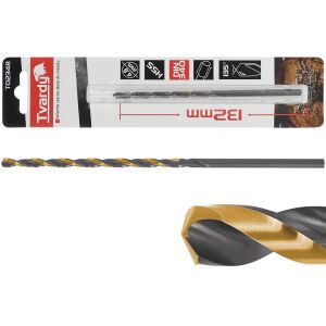 Wiertło czarno-złote do metalu przedłużane HSS M2 4.8mm (1/100/400) 132810259 - Wiertło