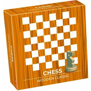 Șah clasic din lemn 132810335 - Domino, șah