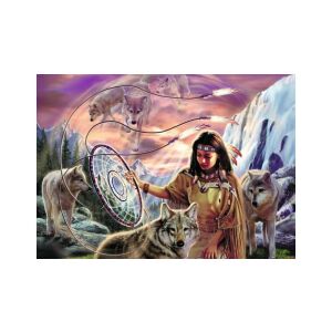 Traumfänger und Wölfe Puzzle Bild, Ravensburger 1000 Teile - Ravensburger Puzzle