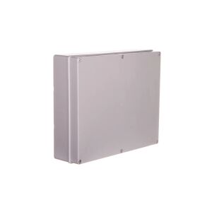 Elettrocanali Puszka natynkowa gładka z pokrywą IP56 460 x 380 x 120mm szara (EC410C10) 132815254 - Pudełko do montażu i oprawy