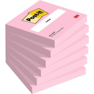 Post-it jegyzetek 76x76mm (654-PNK) rózsaszín (6x100) 132815371 - Irodai papíráru