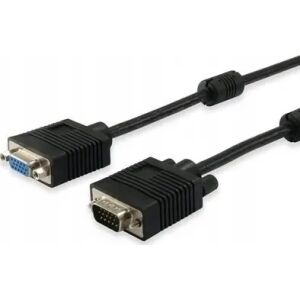 Kábelfelszerelés D-Sub (VGA) - D-Sub (VGA) 20m fekete (118806) 132818468 - Equip