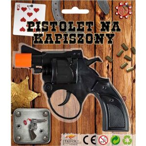 Pistol cowboy, Trifox, 8ani+, Negru 132819796 - Arme de jucărie, gloante