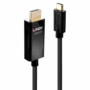 Lindy USB-C Cablu USB - HDMI 1 m Negru (43291) 132820243 - Convertoare HDMI