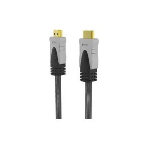 Kábel Cian Technology HDMI - HDMI 3m fekete (IHD-03T) 132820734 - HDMI kábel