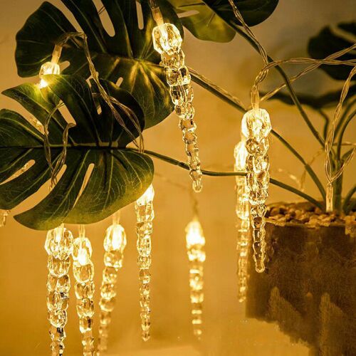 Lampki sople BAT modee 2,85m WARM 20LED ML-C2013