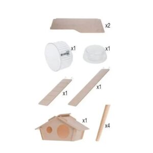 ZOLUX Neo Silta H58 - cușcă pentru rozătoare mici 132822750 - Îngrijirea rozătoarelor