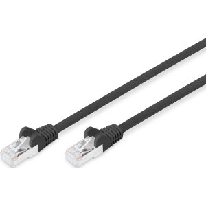 Digitus Patchkabel, CAT6, RJ45 St/St, 10.0m, S-FTP, AWG 27/7, LSZH, sw 132824611 - Kabel UTP
