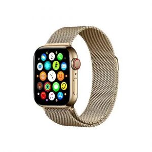 Złota bransoleta Mercury Mesh do Apple Watch 38/40/41mm na Apple Watch - Mercury