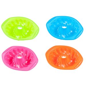 KingHoff szilikon kuglófforma, válogatott színek - Kinghoff