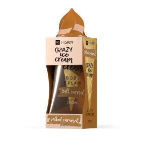 HISKIN Crazy Ice Cream Cremă de corp - Caramel sărat 200 ml 132828356 - Loțiune de corp