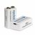 everActive 6F22 9V Lítium Újratölthető Elemek USB-C töltőporttal