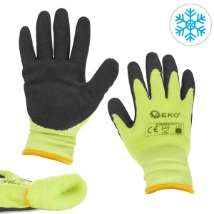 Warme fluoreszierende Winter-Arbeitshandschuhe R. 11 (12/120) 132829393 - Arbeitshandschuhe