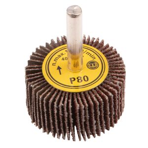 Lamellenschleifscheibe aus Graphit (Schaftklappenschleifscheibe, 40 x 20 mm, K80) 132833077 - Zubehör für Schleifmaschinen