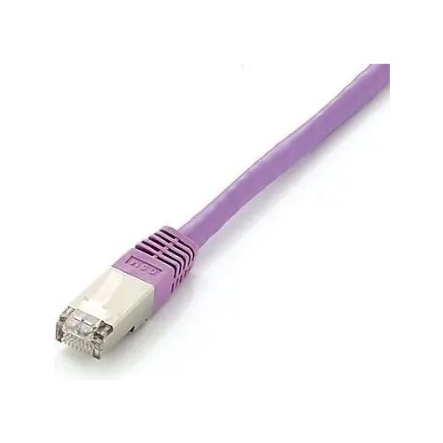 Equip patch kábel, S/FTP, Cat6, PIMF, HF, 0,25 m, lila (605553) 132837781