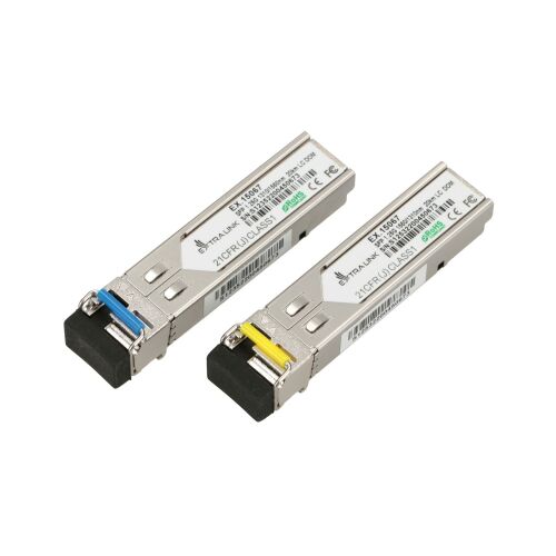 EXTRALINK SFP 1,25 G WDM 1310/1550nm SM 20km LC DOM pár HP/Aruba számára 132840382