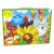 Cutie puzzle pentru copii Animal World, 100 de piese, cu animale desenate