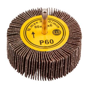 Lamellenschleifscheibe aus Graphit (Lamellenschleifscheibe, 80 x 30 mm, K60) 132843459 - Zubehör für Schleifmaschinen