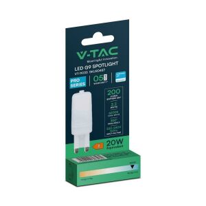 V-TAC LED izzó SAMSUNG CHIP 2.2W G9 VT-11033 3000K 200lm 132844772 - V-TAC