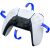 Sony PlayStation 5 DualSense Fehér Kontroller mozgás nyilakkal